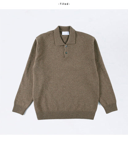 Gene | Men's Polo Knit Sweater
