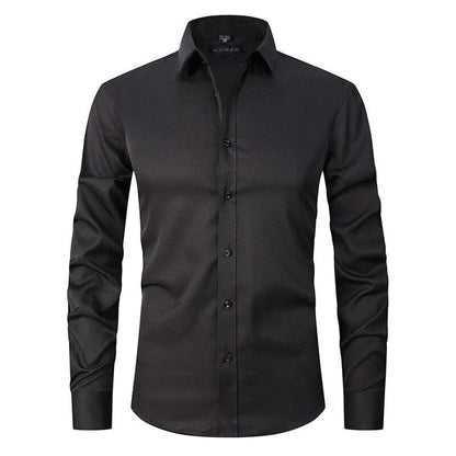 Dave | Stylish Wrinkles Button Shirt for Men