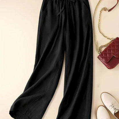 Cherry | Women's Relaxed Drawstring Pants