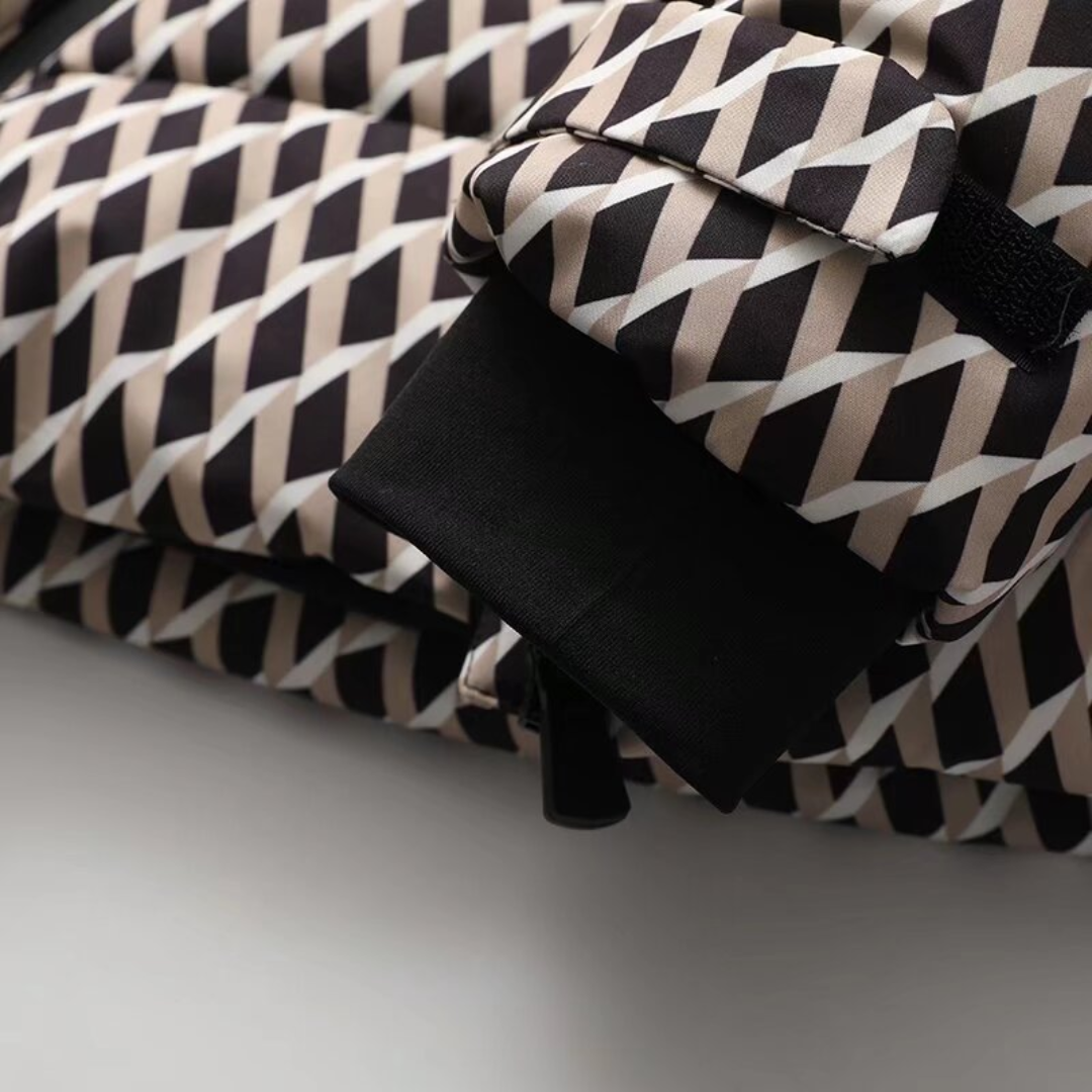 Riley | Women's Hooded Belted Puffer Jacket