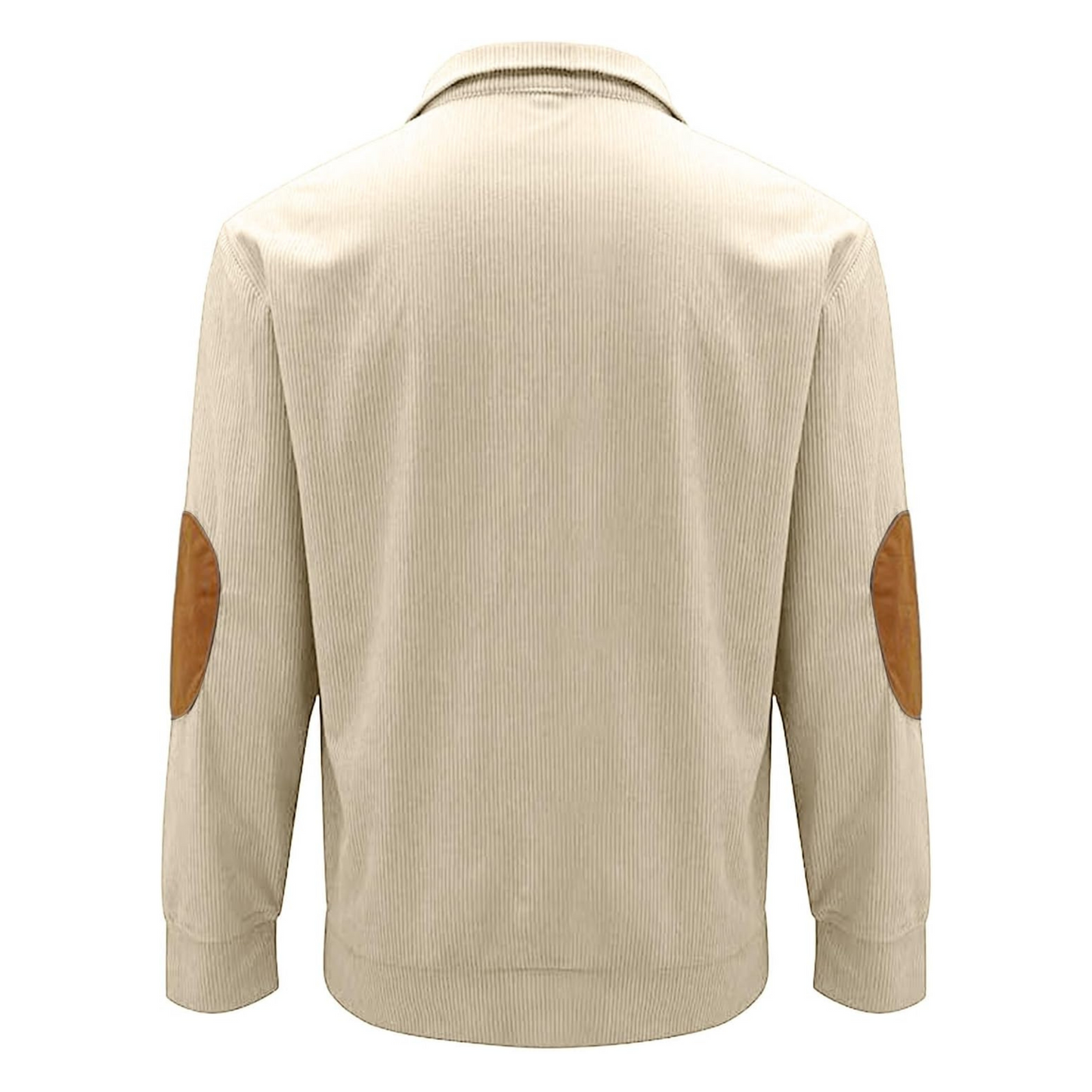 Wade | Men's Corduroy Quarter-Button Sweatshirt
