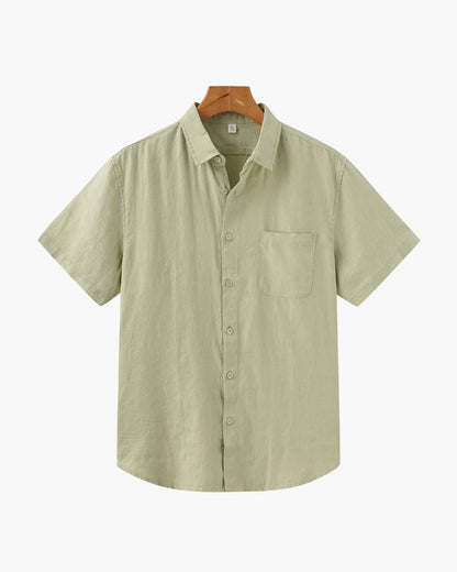 Matteo Ricci | Men's Lightweight Linen Casual Shirt