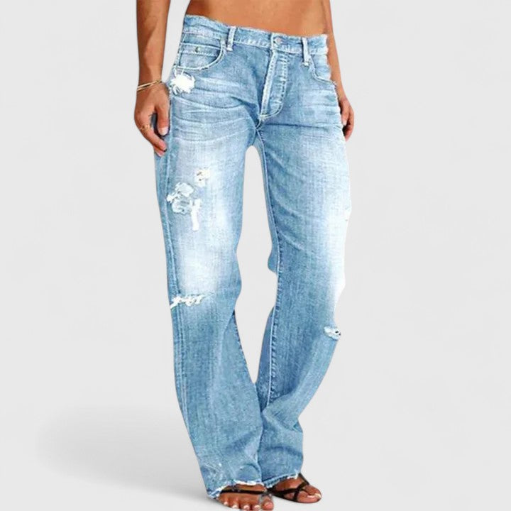 Lianette | Relaxed Fit Wide Leg Jeans