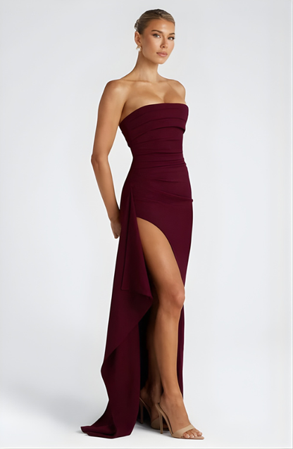 Kirrily | Strapless Twisted Maxi Dress