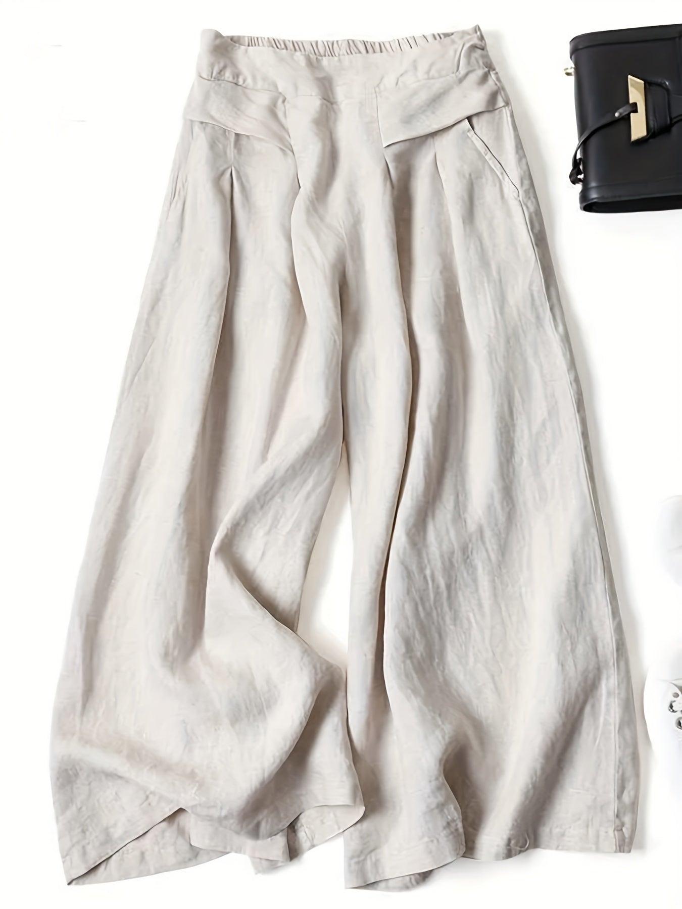 Bella | Wide Leg Capri Pants