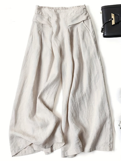 Bella | Wide Leg Capri Pants