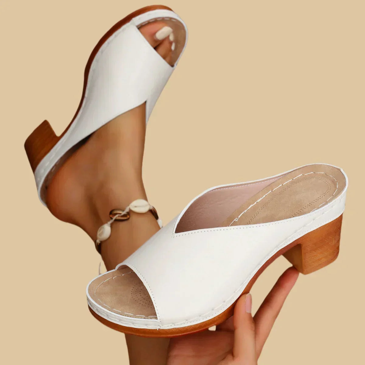 Plexus | Orthopedic Thick Heel Sandal