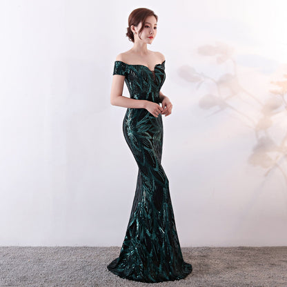 Sequined Formal Dress For Women
