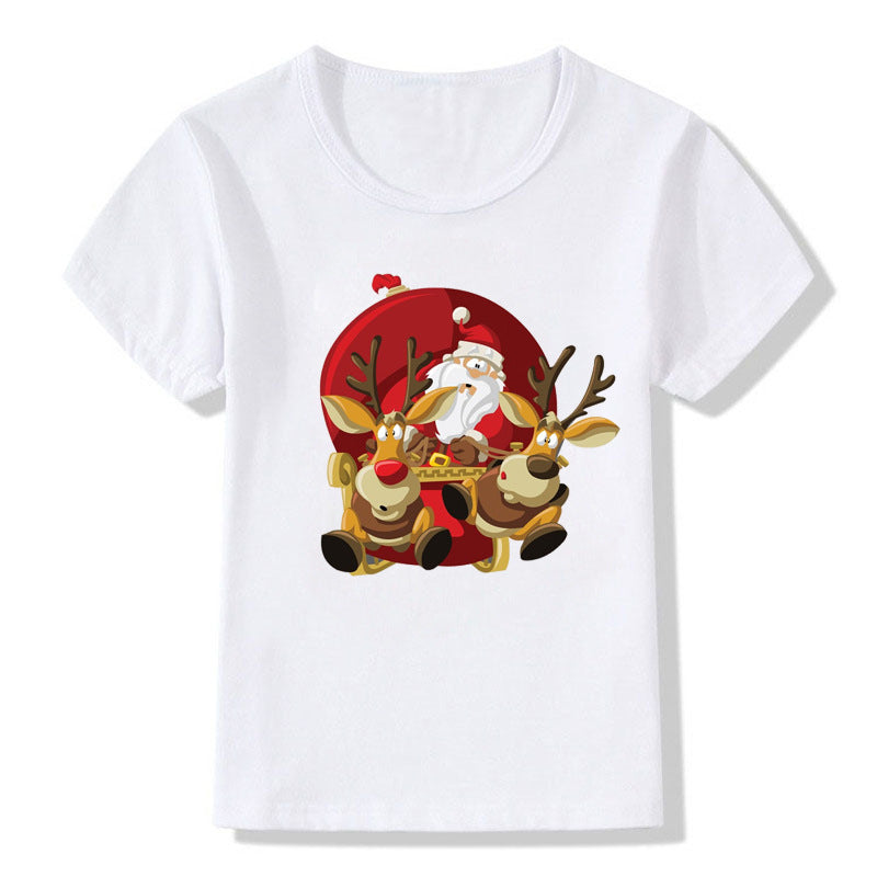 Bethany | Christmas T Shirt White Round Neck