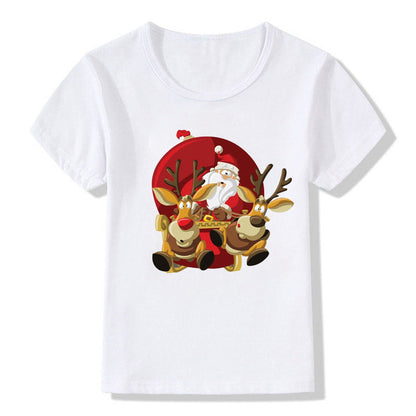 Bethany | Christmas T Shirt White Round Neck