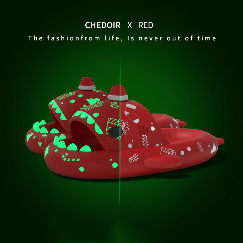 Candace | Christmas Slippers Glow in the Dark