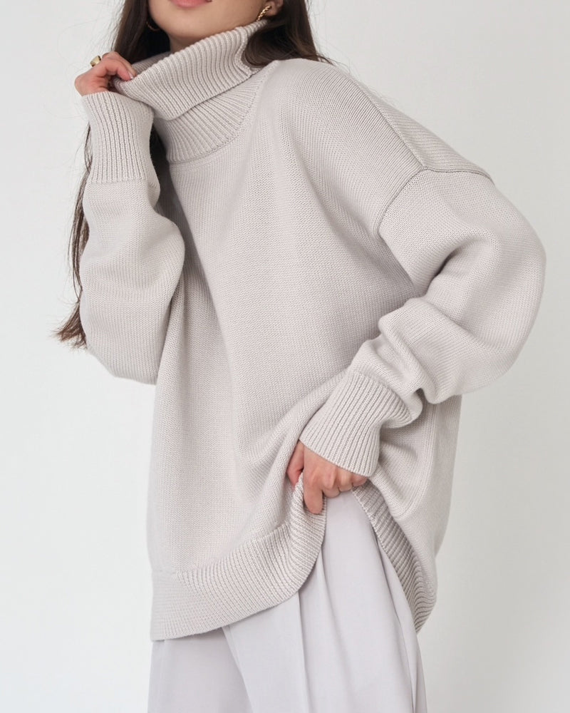 Marcia | Women's Oversized Roll Neck Jumper