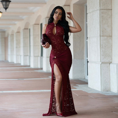 Lace Formal Maxi Dress For Women
