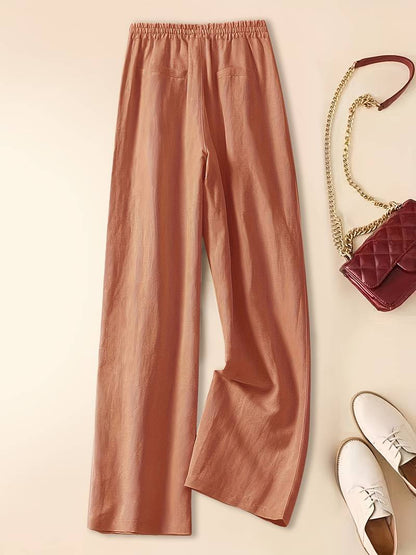 Cherry | Women's Relaxed Drawstring Pants