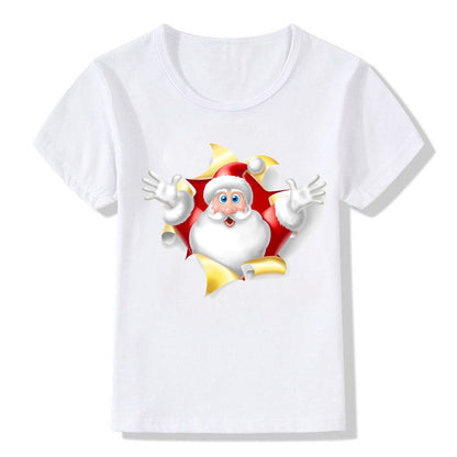 Bethany | Christmas T Shirt White Round Neck