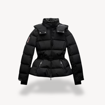 Riley | Women's Hooded Belted Puffer Jacket