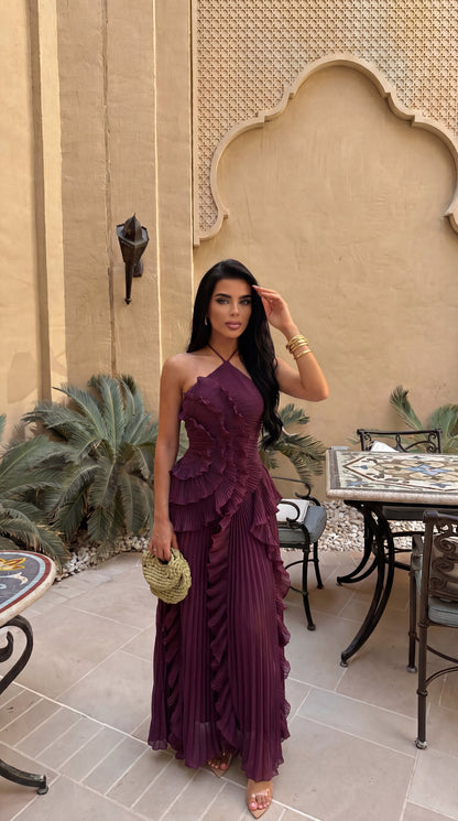 Emma | Women's Tiered Ruffle Maxi Dress