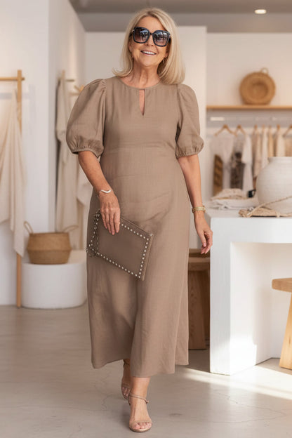 Daria | Cotton Summer Midi Dress