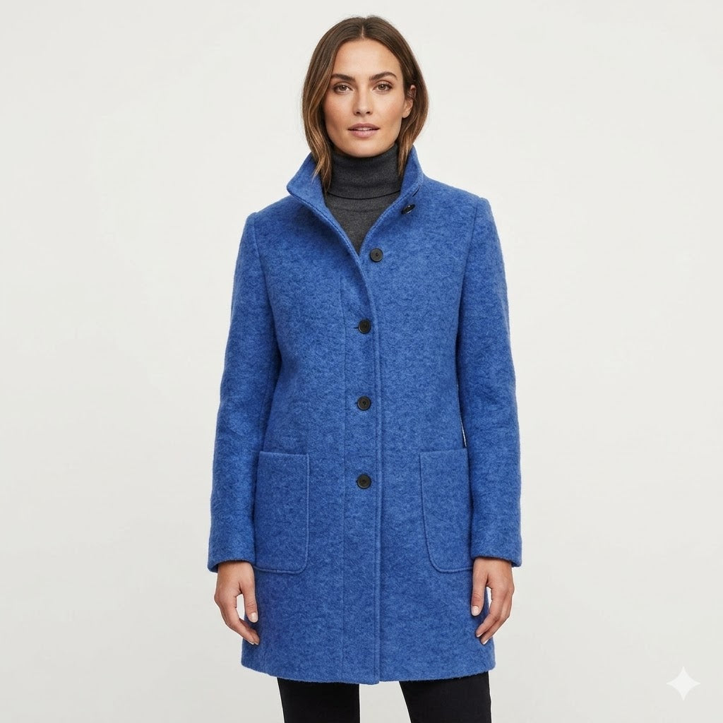 Isabelle | Luxury Wool-Blend Winter Coat