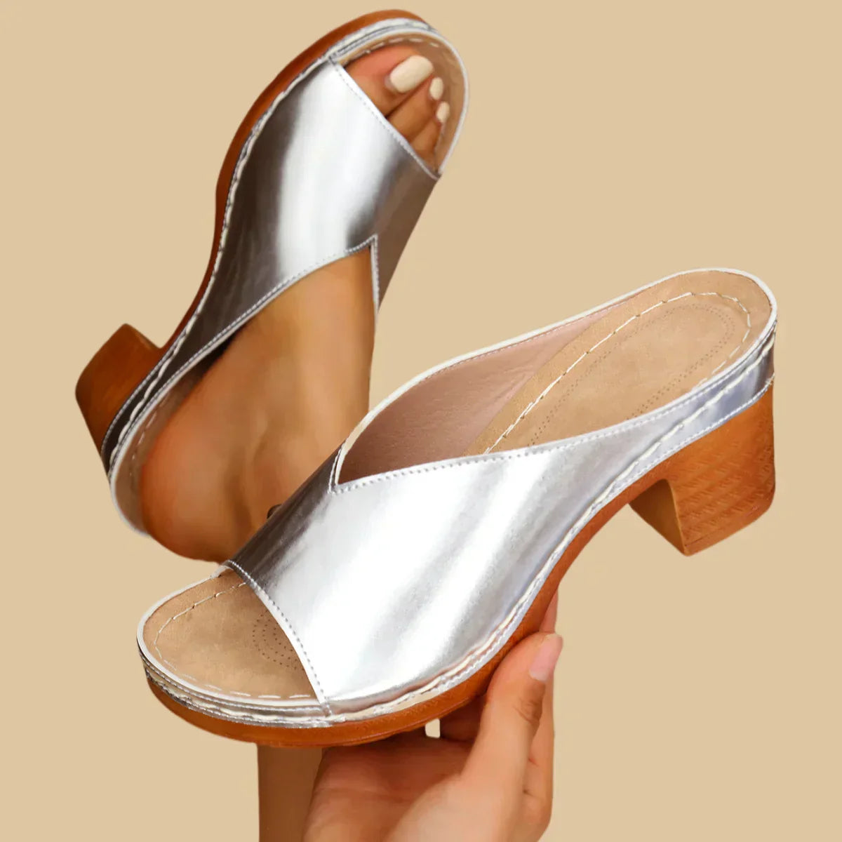 Plexus | Orthopedic Thick Heel Sandal