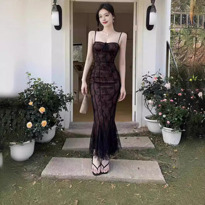 Lace Maxi Dress For Women