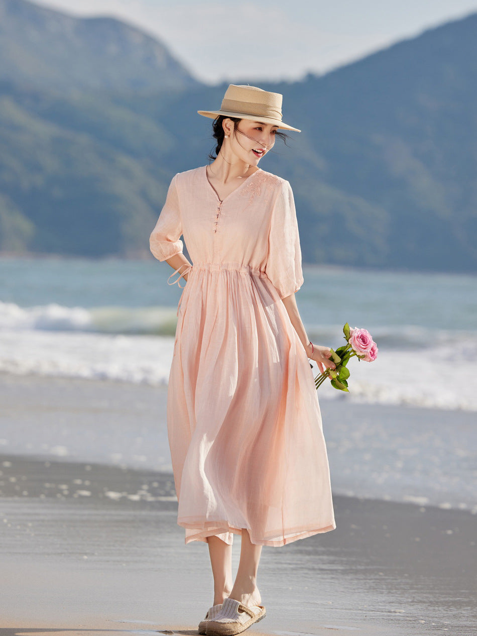Lightweight Summer Maxi Dress For Women