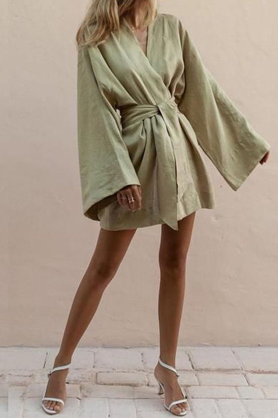 Nina | Kimono Mini Dress