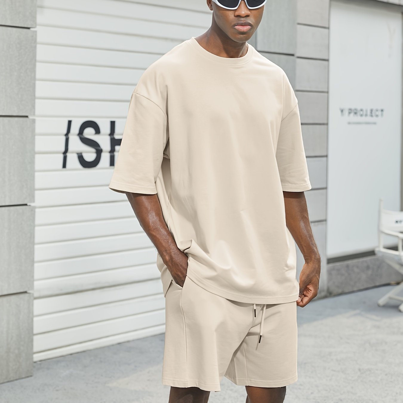 Milo | Men's Oversized Cotton Two-Piece Set