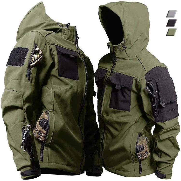 Darryl | Men's Hooded Tactical Jacket
