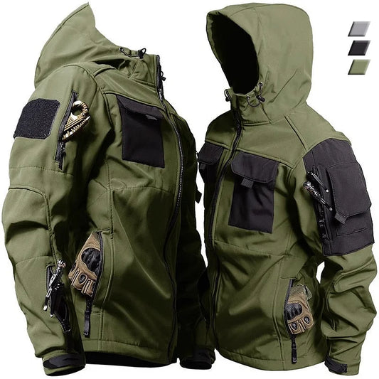 Darryl | Men's Hooded Tactical Jacket