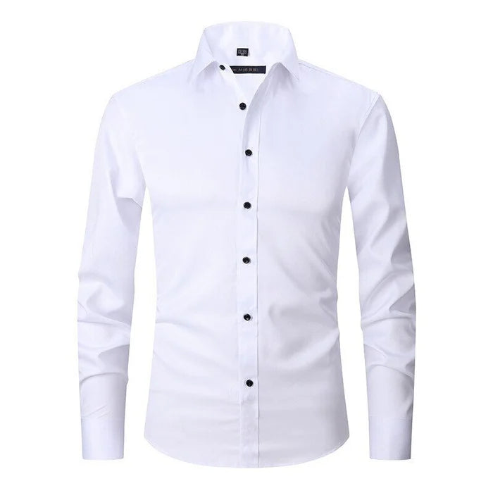 Dave | Stylish Wrinkles Button Shirt for Men