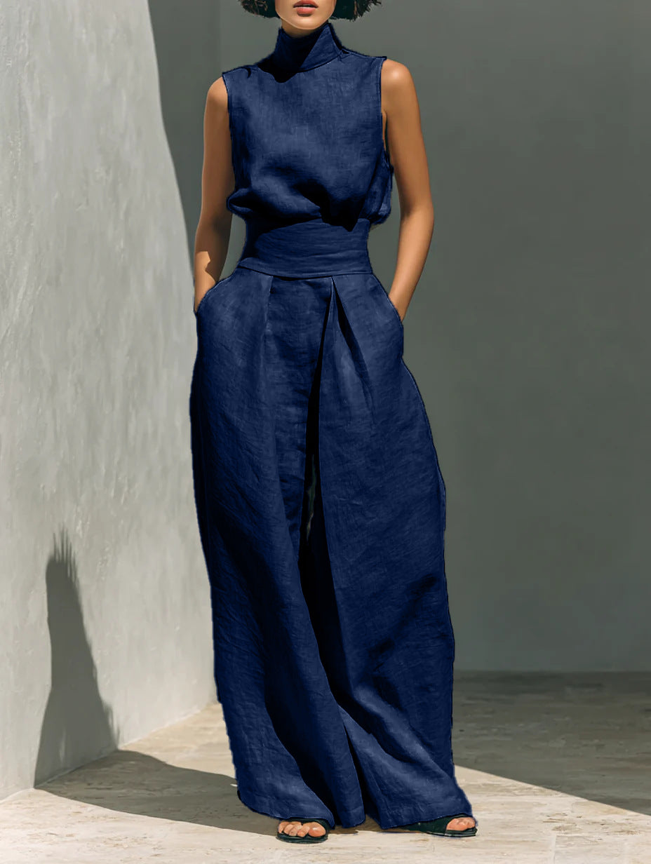 Valentina Creswell | Women's Wide Leg Two Piece Set