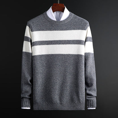 Armando | Men's Striped Crew Neck Sweater