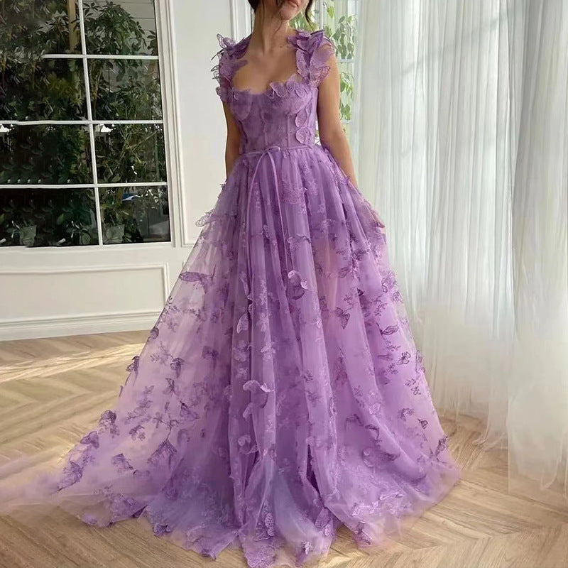 Floral Formal Maxi Dress For Women