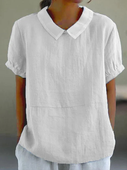 Amalie | Relaxed Fit Collar Blouse