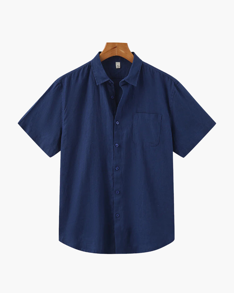Matteo Ricci | Men's Lightweight Linen Casual Shirt