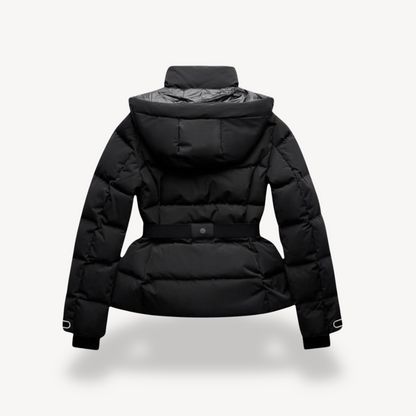 Riley | Women's Hooded Belted Puffer Jacket