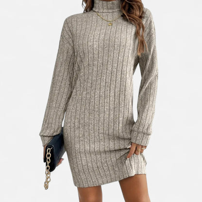 Nadia | Ribbed Knit Mini Dress