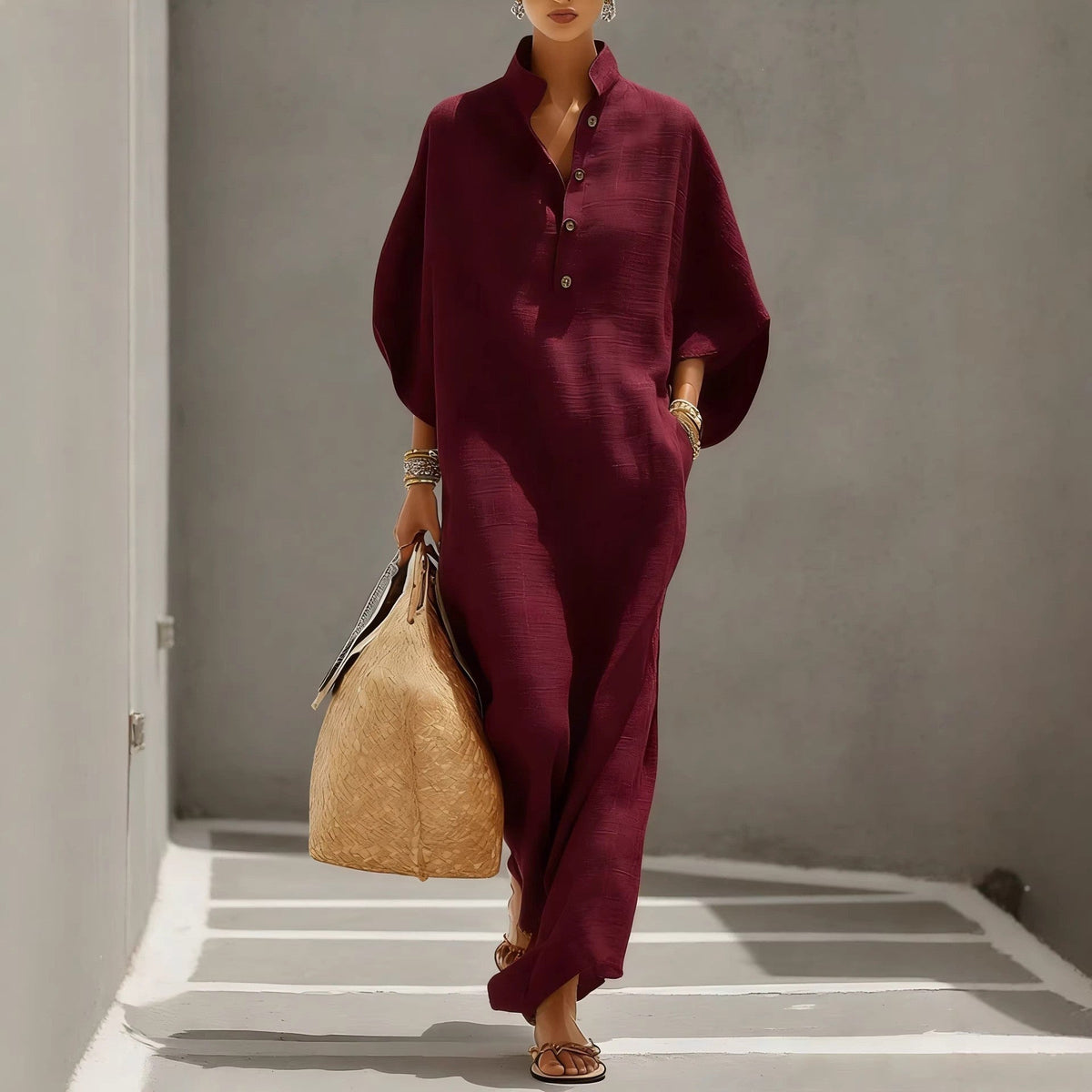 Resort-Style Maxi Dress For Women