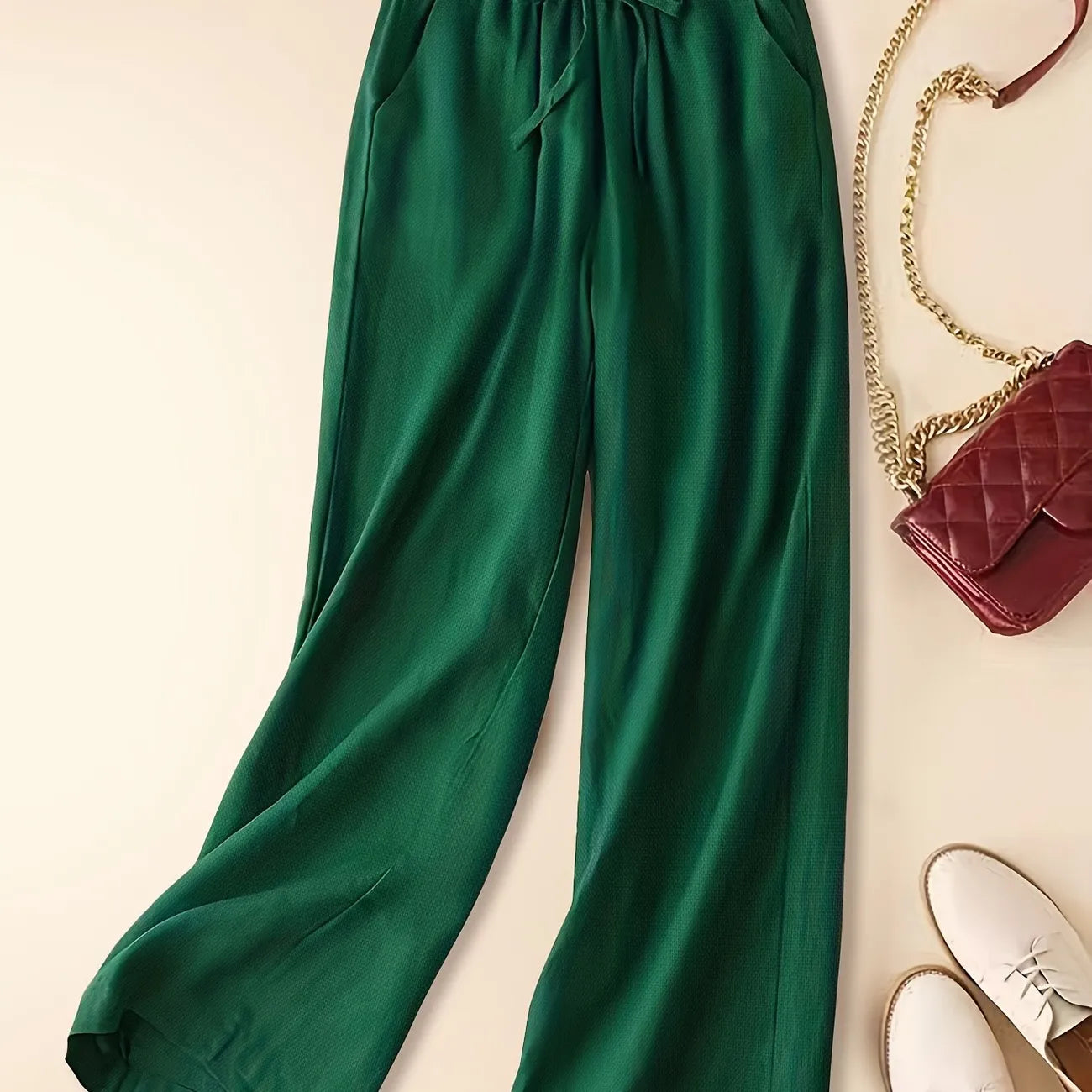 Cherry | Women's Relaxed Drawstring Pants