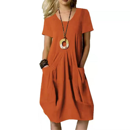 Loose Fit Summer Dress For Women