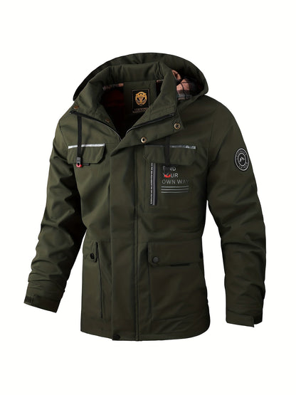 Dwight | Men's Hooded Utility Jacket