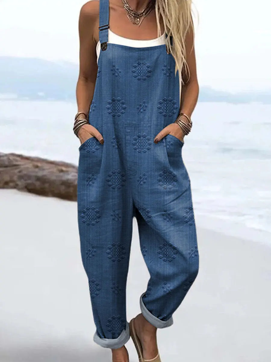 Nova | Women's Wide-Leg Adjustable Strap Jumpsuit