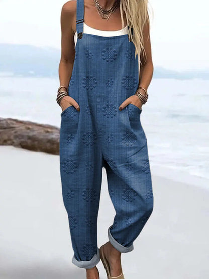 Nova | Women's Wide-Leg Adjustable Strap Jumpsuit