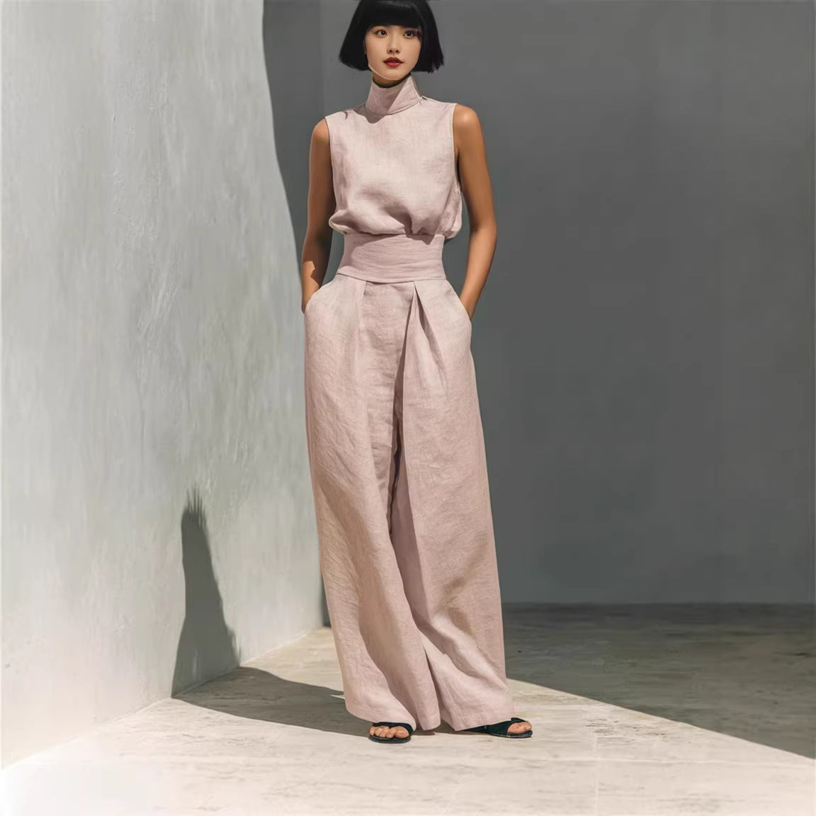 Valentina Creswell | Women's Wide Leg Two Piece Set