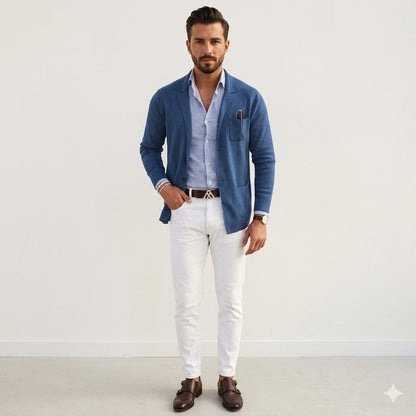 Boone | Men's Smart Casual Knit Blazer