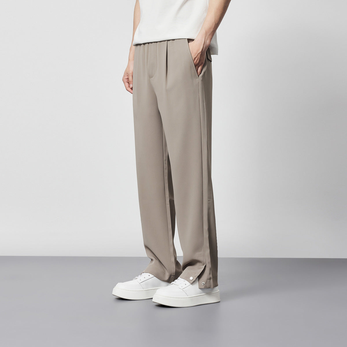 Samuel | Men's Pleated Wide Leg Pants