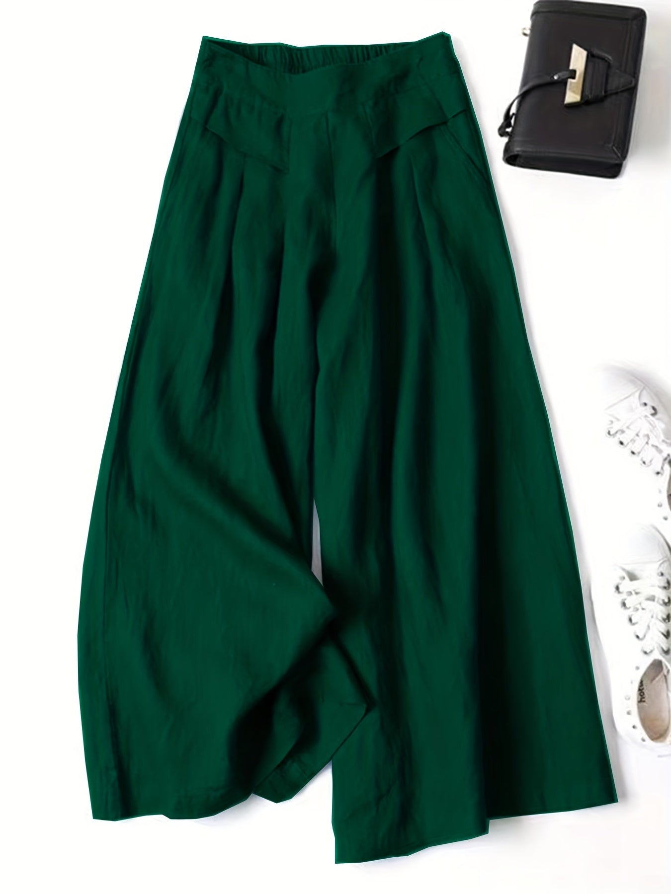 Bella | Wide Leg Capri Pants