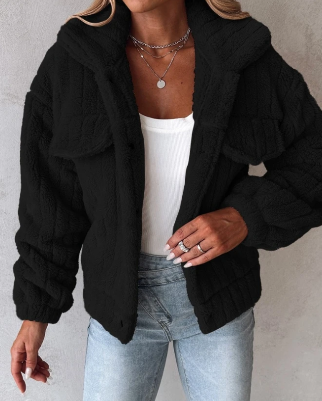 Ivy | Women's Button-Down Fleece Jacket