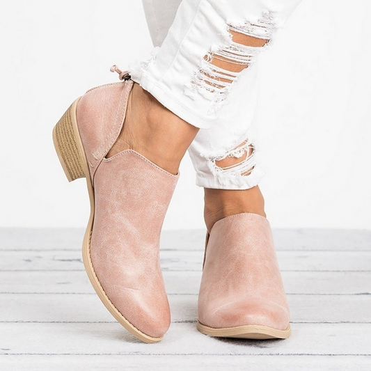 Reba | Vintage Style Ankle Boots with Modern Comfort